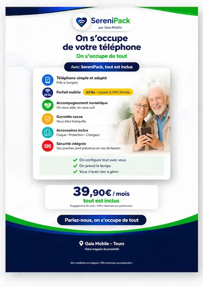SereniPack par Gaia Mobile